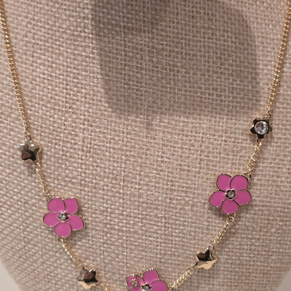 Karl Lagerfeld Gold-Tone Chain Necklace - Picture 6 of 7